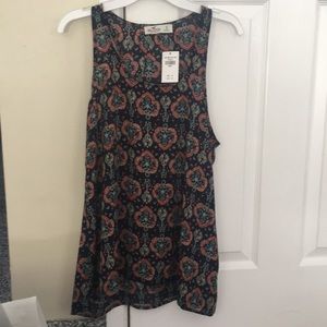 Hollister printed top